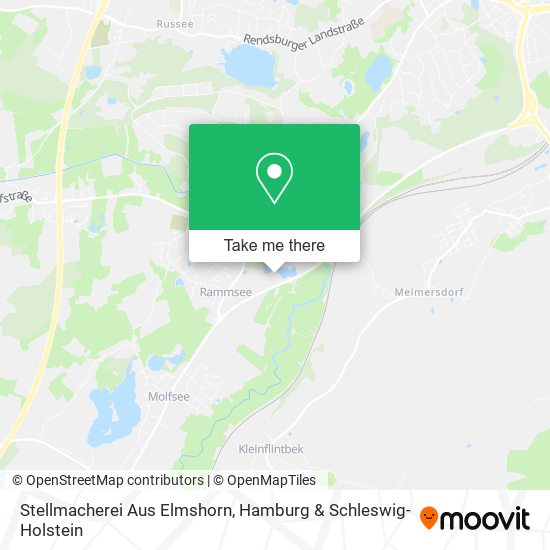 Stellmacherei Aus Elmshorn map