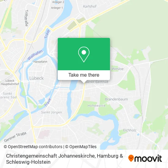 Карта Christengemeinschaft Johanneskirche