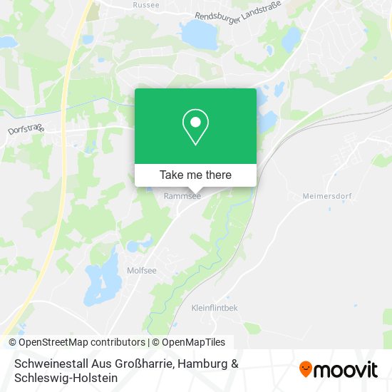 Schweinestall Aus Großharrie map