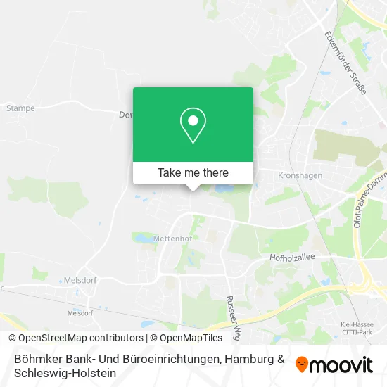 Карта Böhmker Bank- Und Büroeinrichtungen