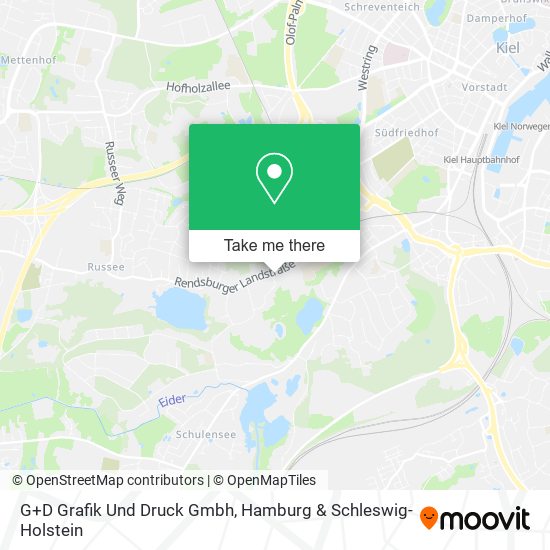 G+D Grafik Und Druck Gmbh map