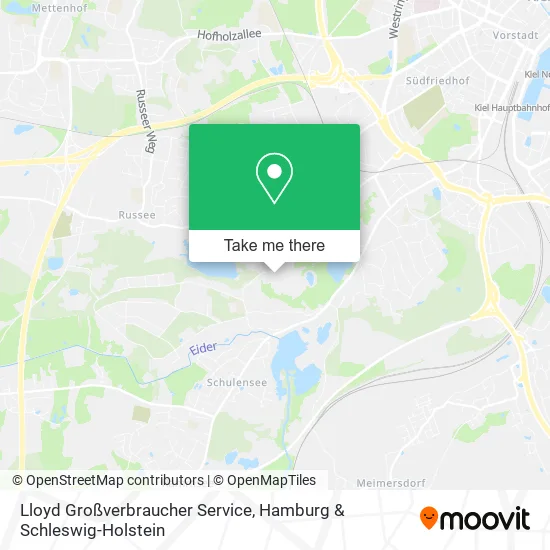 Карта Lloyd Großverbraucher Service