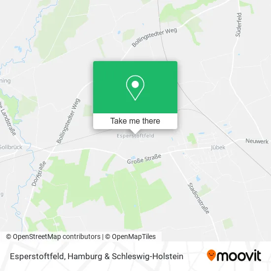 Карта Esperstoftfeld