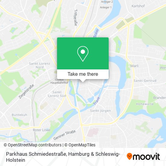 Parkhaus Schmiedestraße map