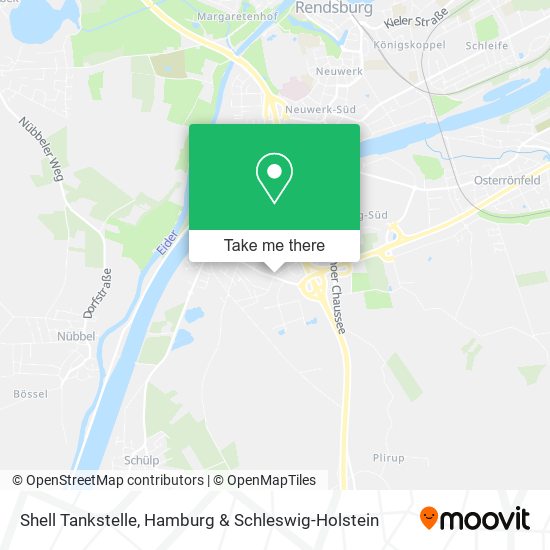 Shell Tankstelle map