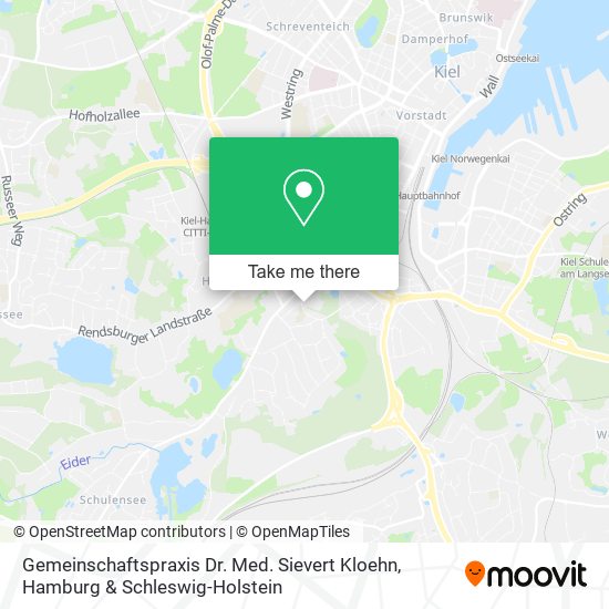 Gemeinschaftspraxis Dr. Med. Sievert Kloehn map