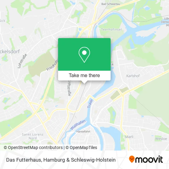 Карта Das Futterhaus