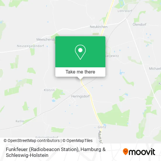 Карта Funkfeuer (Radiobeacon Station)