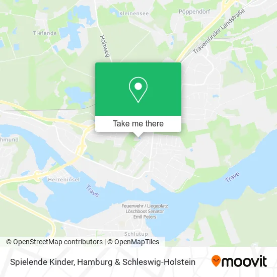 Карта Spielende Kinder