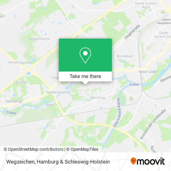 Карта Wegzeichen