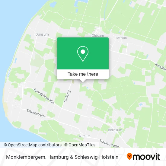 Карта Monklembergem