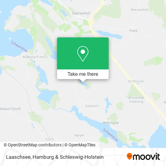 Карта Laaschsee