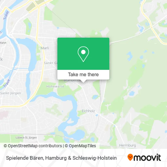 Карта Spielende Bären