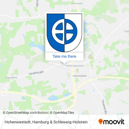 Hohenwestedt map