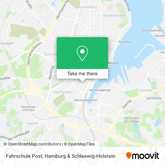 Карта Fahrschule Post