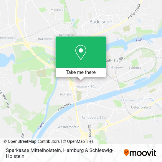 Sparkasse Mittelholstein map