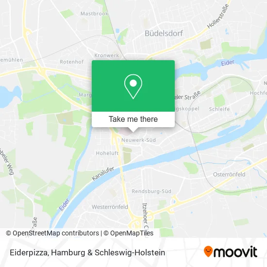 Карта Eiderpizza