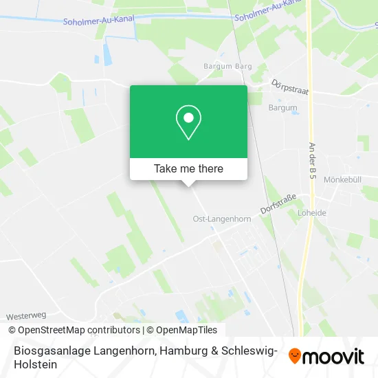 Карта Biosgasanlage Langenhorn