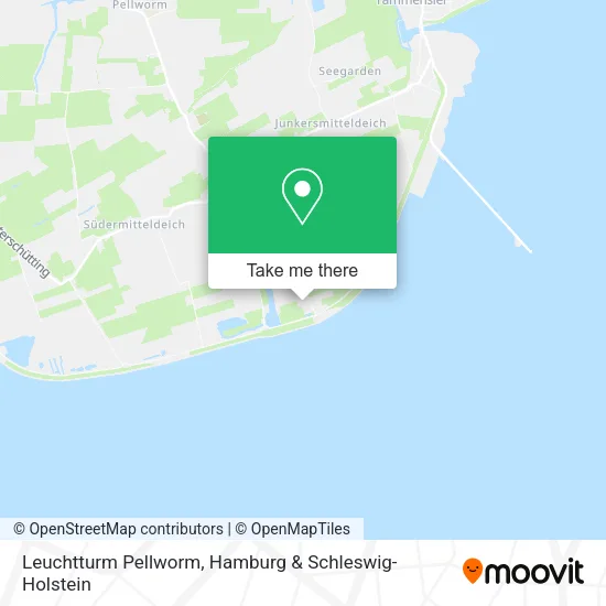 Карта Leuchtturm Pellworm