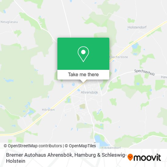 Bremer Autohaus Ahrensbök map