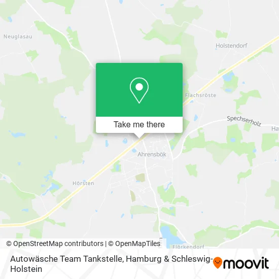 Карта Autowäsche Team Tankstelle