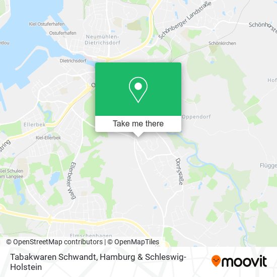 Tabakwaren Schwandt map