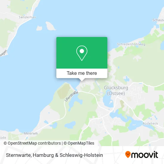 Карта Sternwarte