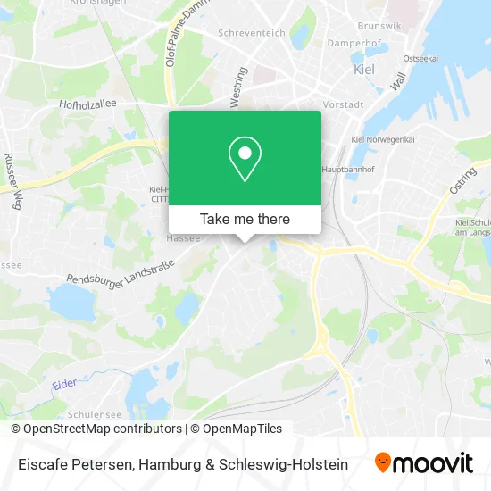 Карта Eiscafe Petersen