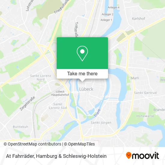 At Fahrräder map