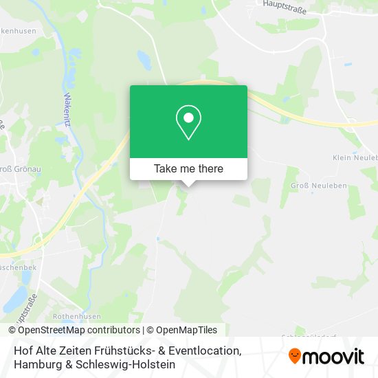 Карта Hof Alte Zeiten Frühstücks- & Eventlocation