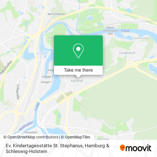 Карта Ev. Kindertagesstätte St. Stephanus