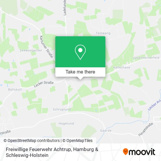 Freiwillige Feuerwehr Achtrup map
