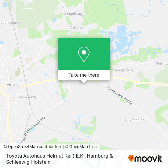 Toyota Autohaus Helmut Reiß E.K. map