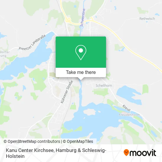 Карта Kanu Center Kirchsee