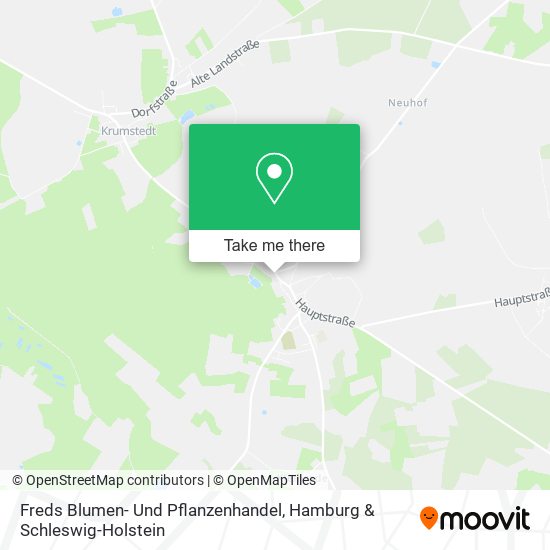 Freds Blumen- Und Pflanzenhandel map