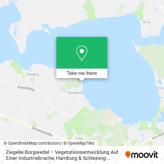 Ziegelei Borgwedel – Vegetationsentwicklung Auf Einer Industriebrache map