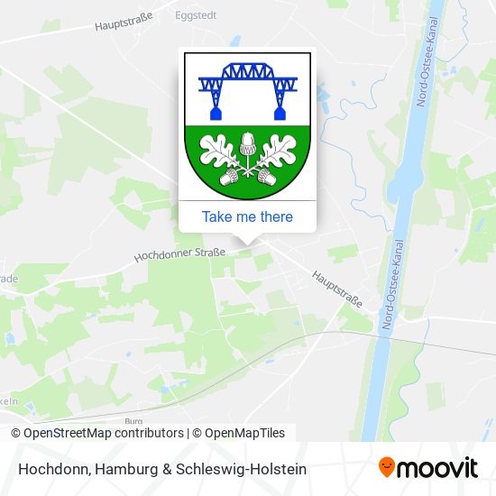 Карта Hochdonn