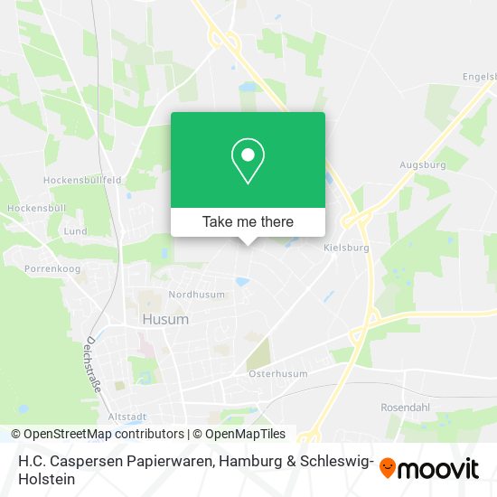 H.C. Caspersen Papierwaren map