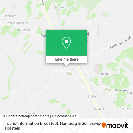 Карта Touristinformation Bredstedt