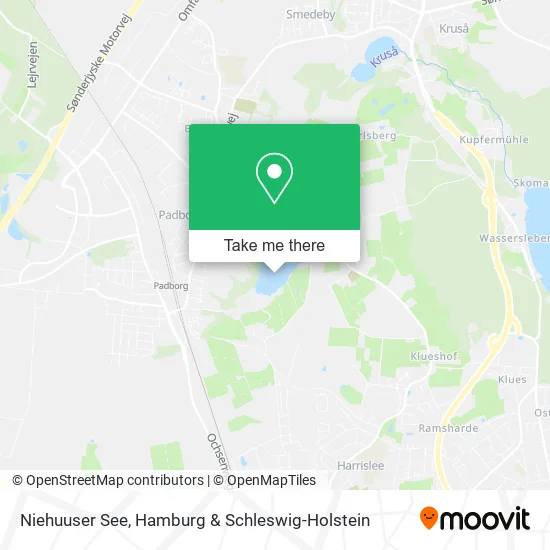 Карта Niehuuser See