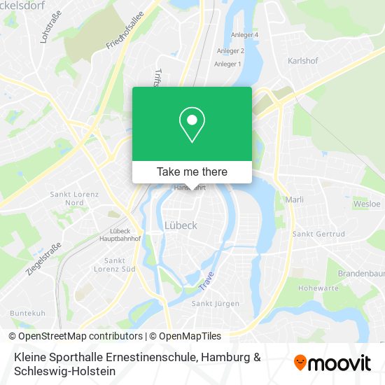 Kleine Sporthalle Ernestinenschule map