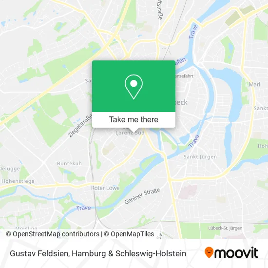 Карта Gustav Feldsien