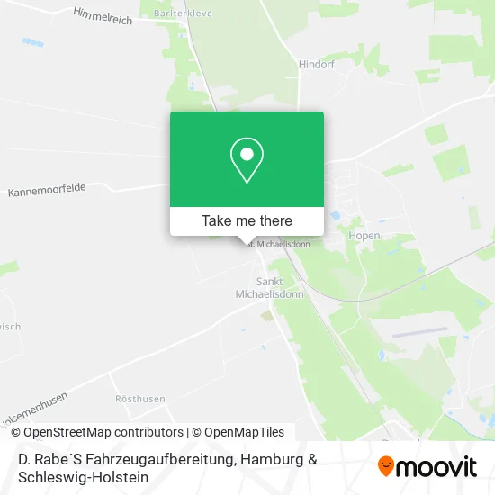 Карта D. Rabe´S Fahrzeugaufbereitung