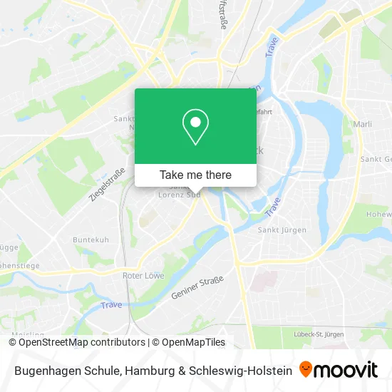 Карта Bugenhagen Schule