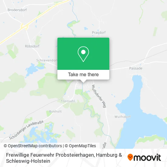 Карта Freiwillige Feuerwehr Probsteierhagen