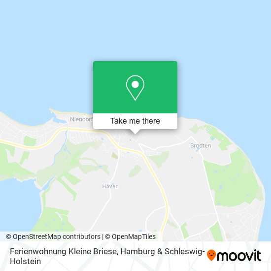 Ferienwohnung Kleine Briese map