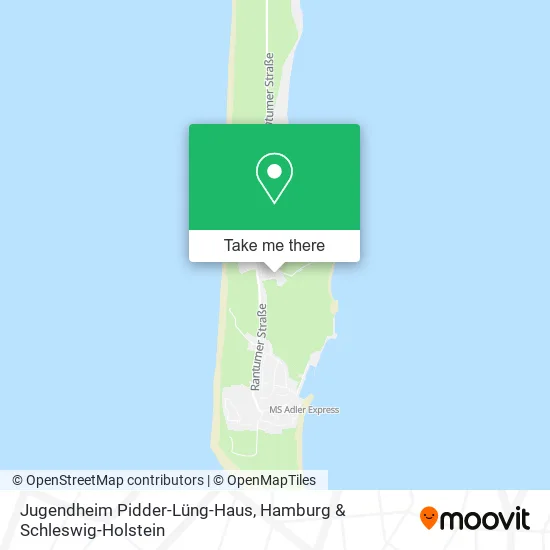 Карта Jugendheim Pidder-Lüng-Haus