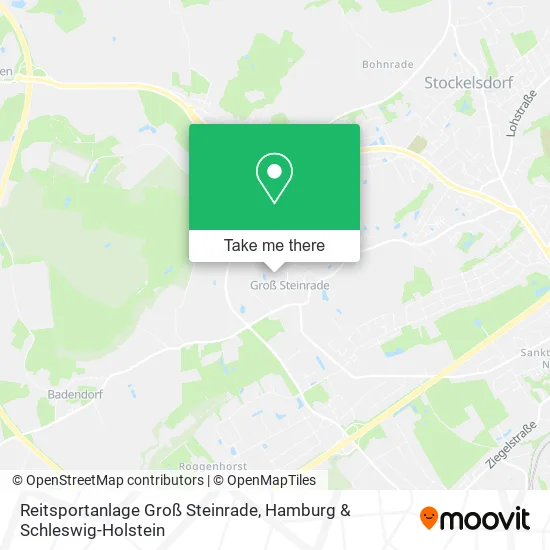 Карта Reitsportanlage Groß Steinrade