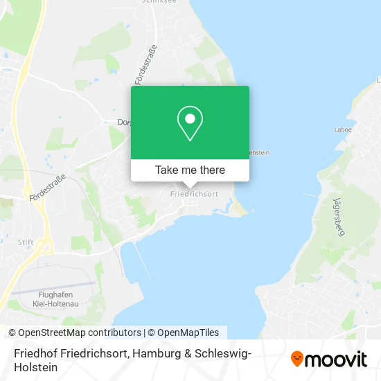 Карта Friedhof Friedrichsort