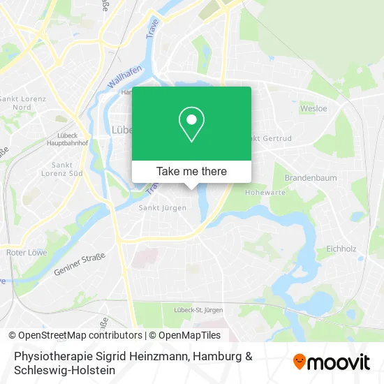 Карта Physiotherapie Sigrid Heinzmann